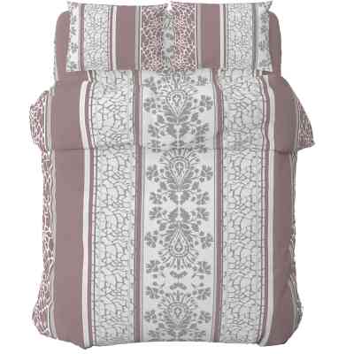 Постільна білизна Home Line Мармур бежевий, бязь, полуторний (156306) Вінниця