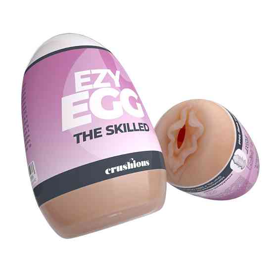 Мастурбатор-яйце, вагіна CRUSHIOUS EZY EGG THE Skilled, реалістичний Sex Aura Київ