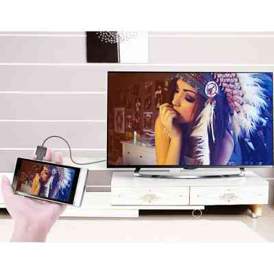 Перехідник Micro HDMI M to HDMI F black Ugreen (20106) Вінниця