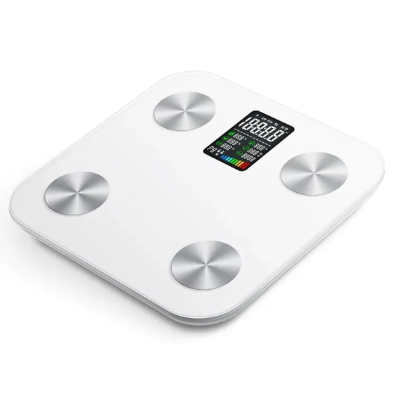 Весы напольные с 7-дюймовый LED-дисплеем, смарт-весы стеклянные ADL-30S Каменец-Подольский