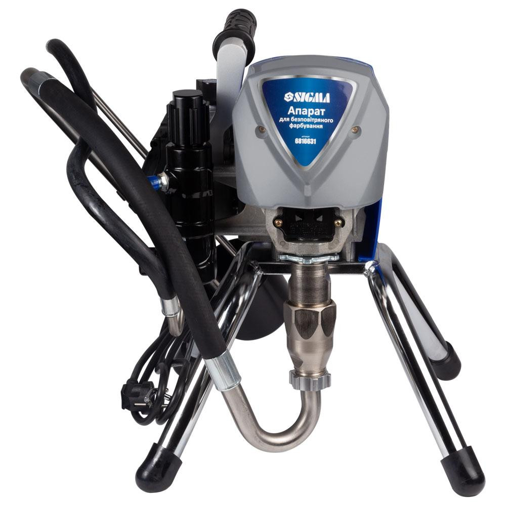 Апарат для безповітряного фарбування 2200 Вт 3.2 л/хв 225бар Profi SIGMA (6816631) Київ - фото 8