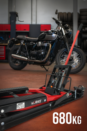 Підіймач для мотоциклів VERKE мотоциклетні підіймачі 1500LB 680 кг із гумовими елементами та колесами для автосервісу Львів