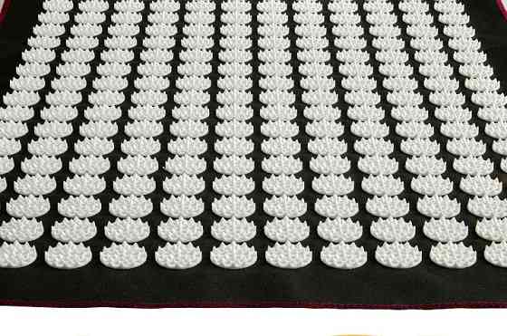 Аплікатор Кузнєцова Eko-Lux 284 Оливковий – Масажний килимок 40x80 см для зняття напруги Івано-Франківськ