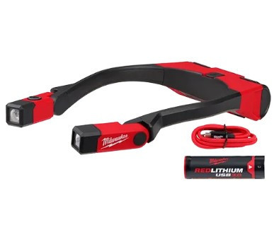 Фонарь светодиодный аккумуляторный MILWAUKEE, с креплением на шею, L4 NL400-301 Одесса - изображение 1