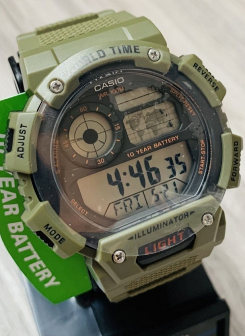 Часы: Casio AE- 1400WH-3 AWCF + NEW !!!В Киев - изображение 1