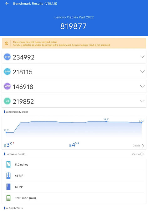 Планшет: SNAP Dragon 870 Android 13 Lenovo Pad P11 Pro 2022 8/128Gb. Чехол+ Стекло! Киев - изображение 8