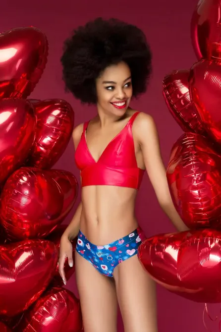 Трусики женские мини бикини Black Heart TotalFit XP1K4-P4 XS Киев - изображение 1