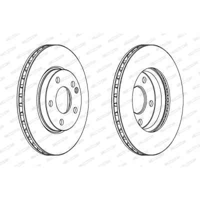 Гальмівний диск FERODO DDF1220 Вінниця