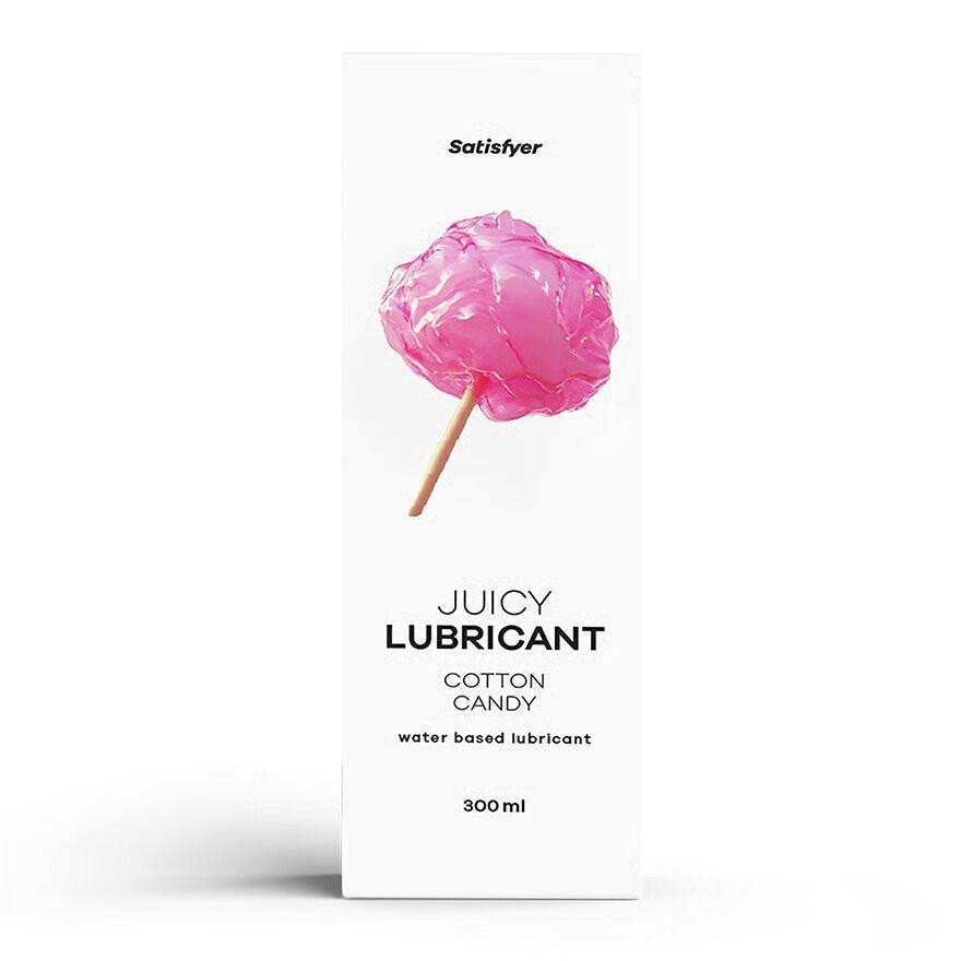 Лубрикант на водной основе Satisfyer Juicy Lubricant Cotton Candy water based 300 мл Sex Aura Киев - изображение 1