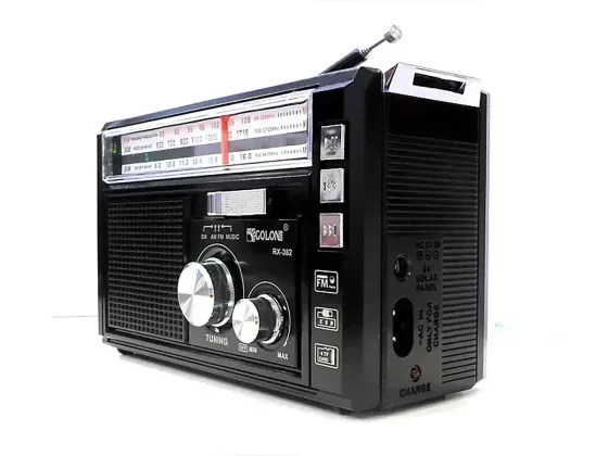 Радіоприймач Golon RX-382 Від мережі 220 V або батарейок UM-1 1,5 В 1 динамі, 3 радіохвилі Київ