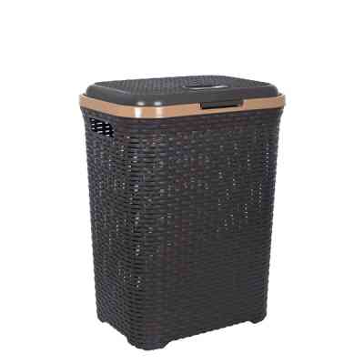 Кошик для білизни Violet House 0726 Ротанг Coffee 55 л (0726 Ротанг COF 55 л) Вінниця