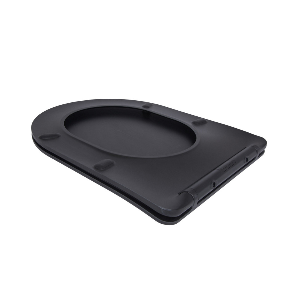 Qtap Сиденье для унитаза (Robin 660, Scorpio 520,660) 460x362x50 мм, Matt Black, с микролифтом, Slim Duroplast, Quick Release Киев - изображение 10