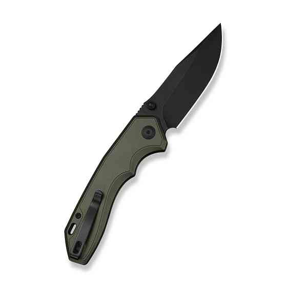 Ніж складаний туристичний Civivi Elite Brova, (8.7 см) CPM S35VN / Aluminum зелений Киев