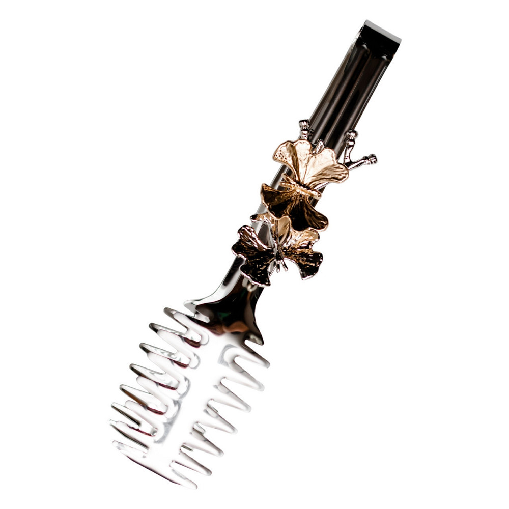 Щипцы кухонные металлические 21×4 (см) кулинарные щипцы для мяса, рыбы, гриля сервировочные щипцы HP-8-61 Киев - изображение 1