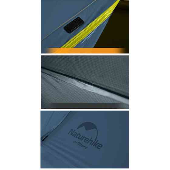 Намет двомісний легкий Naturehike Mongar UL NH19M002-J (Темно-синій) Київ