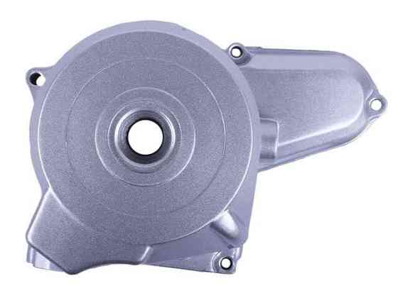 Крышка двигателя левая (5+1) на мопед Актив Мукачево