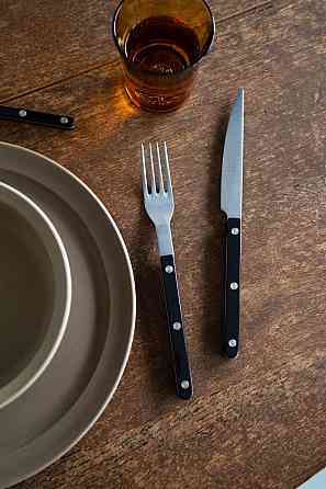 Набор столовых приборов из нержавеющей стали (нож + вилка) GRILLI 88877 Код: 012188 Ровно