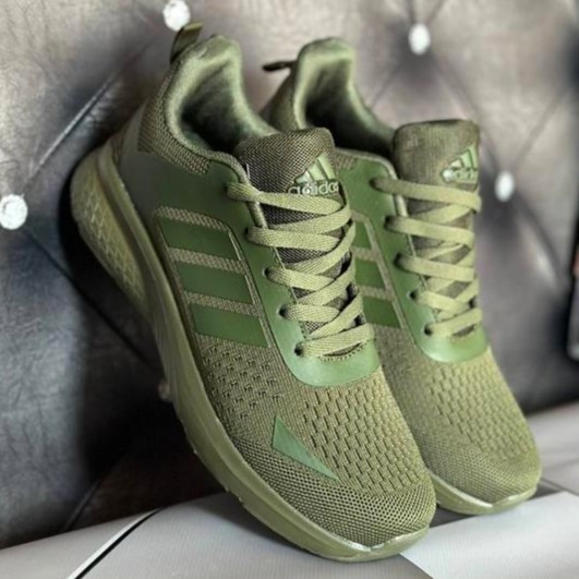 Кросівки Adidas Зелені Адідас BOOST Колір Хакі Чоловічі (розміри: 36,37,38,39,40) Дніпро - фото 8