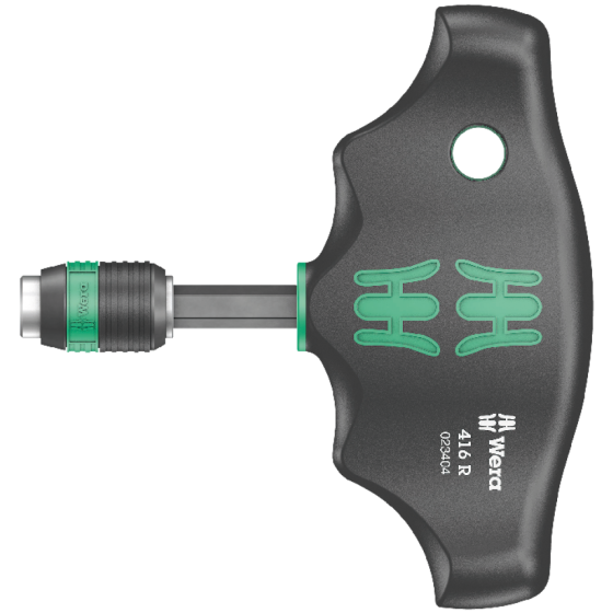 Викрутка Wera Т-подібна з магнітом 1/4" 05023404001 Одеса