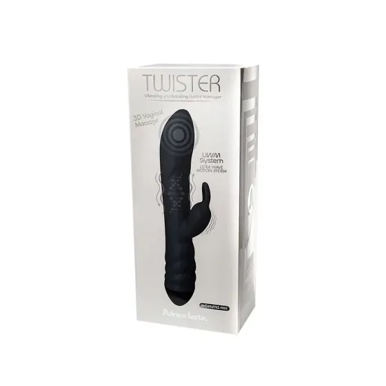 Вібратор-кролик зі спіральним 3D-масажем Adrien Lastic Twister Львів