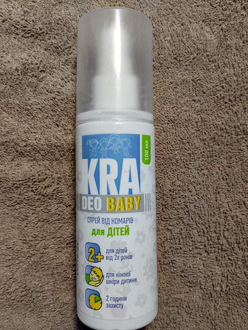 Спрей від комарів KRA 100мл Дитячий Харків - фото 2