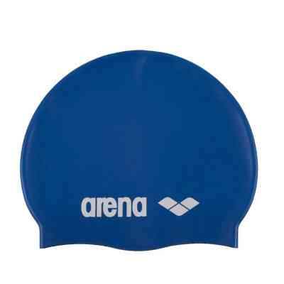 Шапка для плавания Arena Classic Silicone 91662-077 синій, білий Уні OSFM (3468335299150) Винница