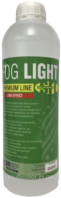 Дым жидкость SFI Fog Light Premium 1л Киев - изображение 1