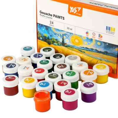 Гуашеві фарби Yes Orange Line 24 кольорів по 20 мл (230434) Вінниця