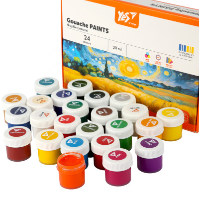Гуашевые краски Yes Orange Line 24 кольорів по 20 мл (230434) Винница - изображение 3