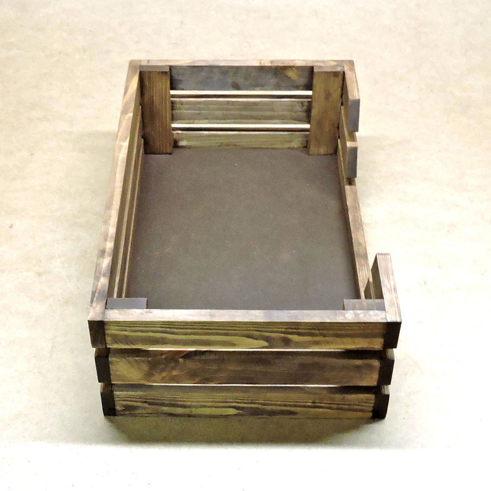 Лежак деревянный для собаки 