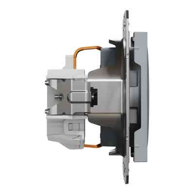 Розетка Schneider Electric ASFORA сталь (EPH2900162) Винница