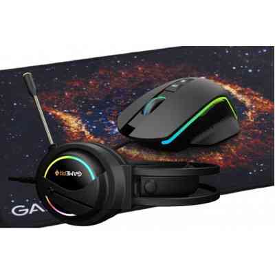 Мишка GamePro GS890 Combo 3 в 1 миша + ігрова поверхня + гарнітура (GS890) Вінниця