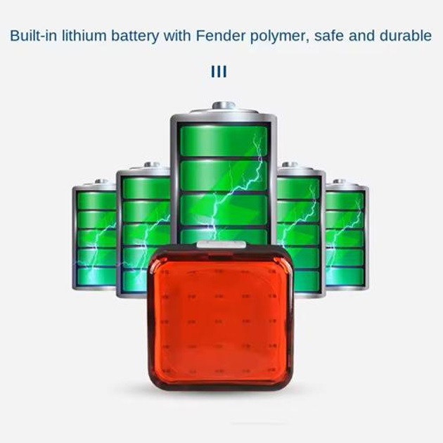 Задній акумуляторний велоліхтар MY-2107, 25LED, Сигнал для велосипеда, EL-551 Велосипедний ліхтарик Київ - фото 5
