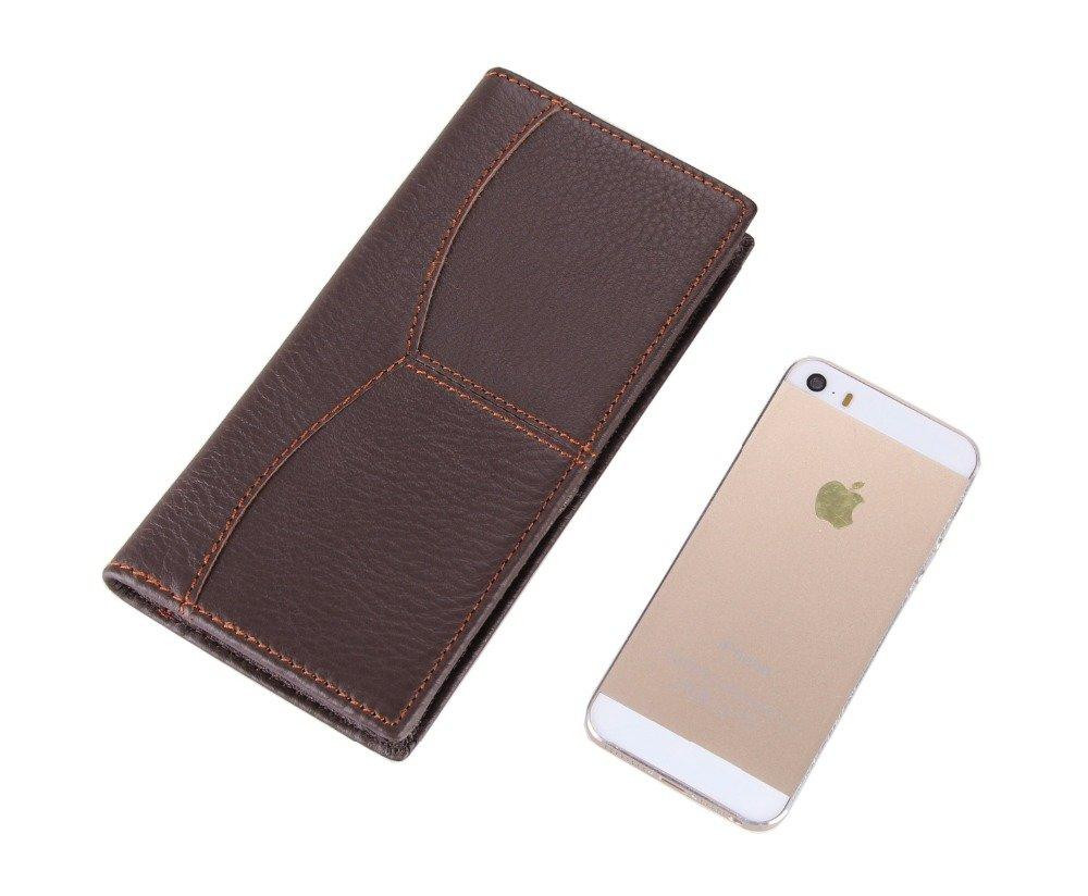 Бумажник мужской в гладкой коже Коричневый (Vintage) Киев - изображение 6