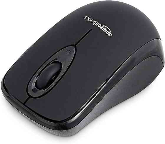 Беспроводная оптическая мышь с USB nano-приёмником черная универсальная для ноутбука и ПК Киев