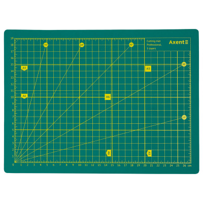 Самовідновлювальний килимок для різання Axent Pro А4, п'ятишаровий (7907-A) Вінниця - фото 1