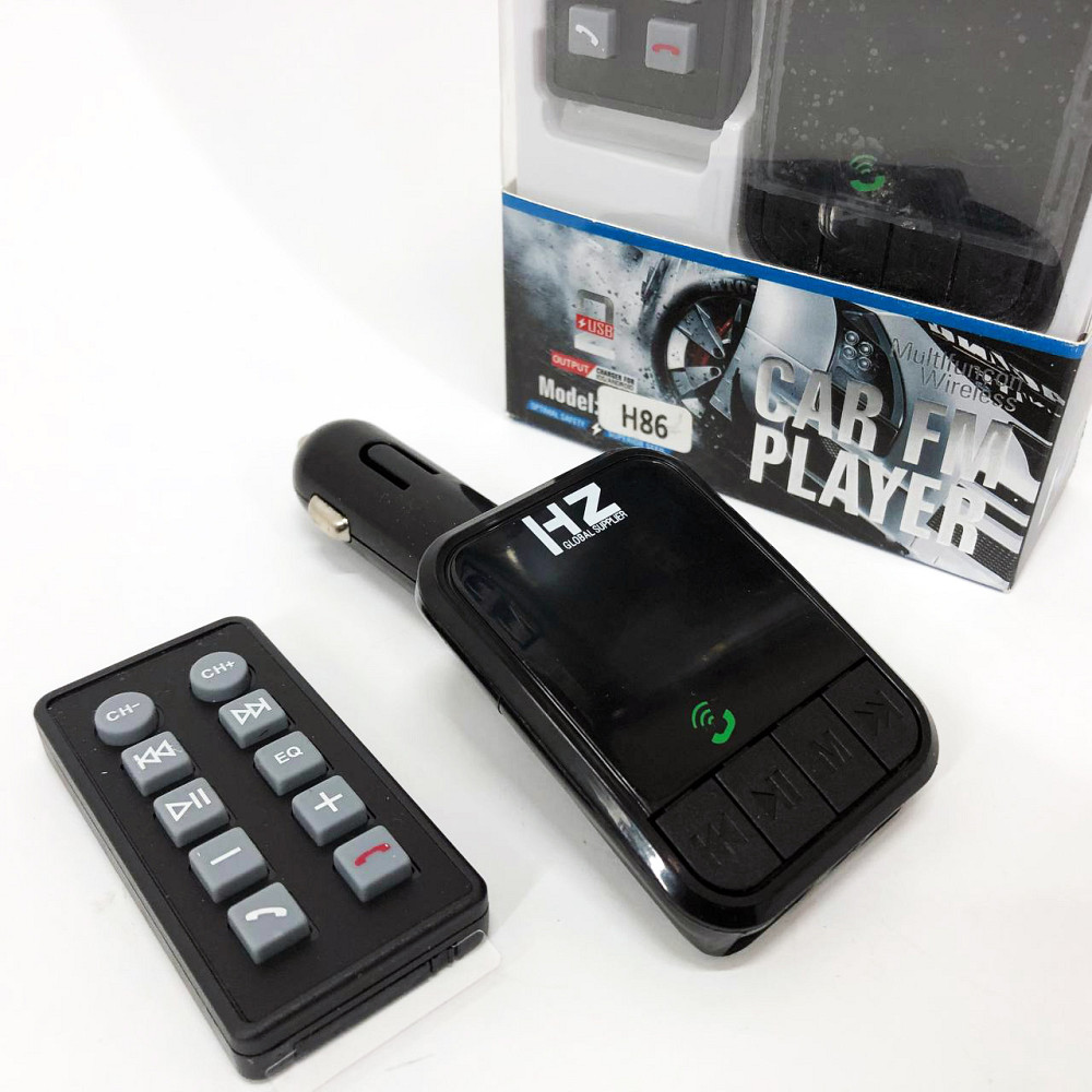 FM модулятор для машины с функцией Bluetooth H86BT, Автомобильный fm передатчик с блютуз XT-49 Львов - изображение 7