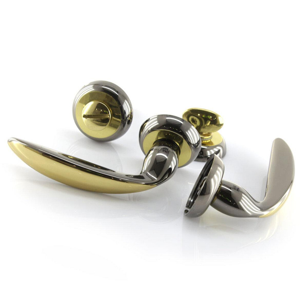 Ручка Mandelli 3091 Tucano зол / чер.никель R вж Киев - изображение 1