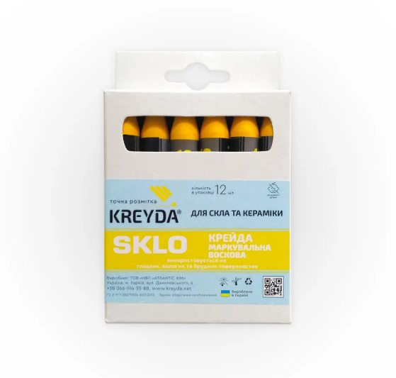 Для скла, крейдяний розмітковий крейдяний SKLO (білі) Павлоград - фото 2