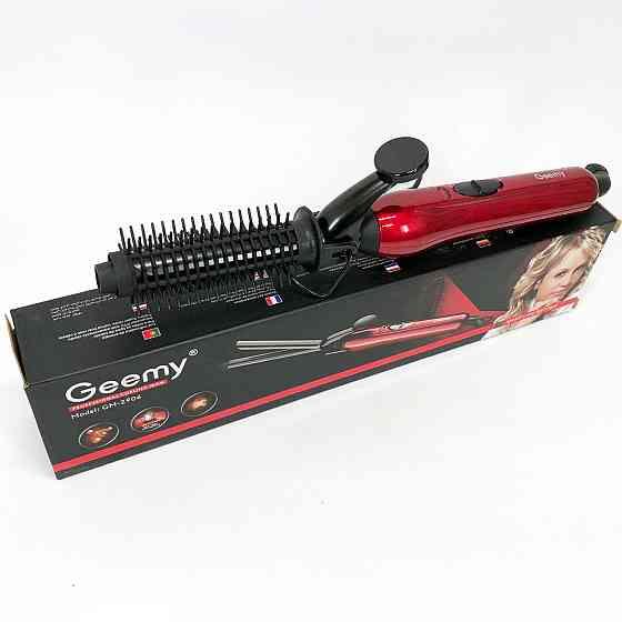 Сучасні щипці для завивки волосся GEMEI GM-2906, Щипці для волосся локонів Випрямляч OJ-20 Львів