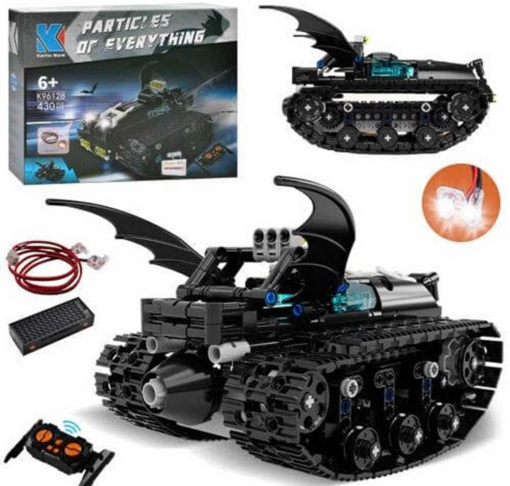 Конструктор вездеход Бэтмобиль на радиоуправлении и со смартфона,430дет. Киев - изображение 3