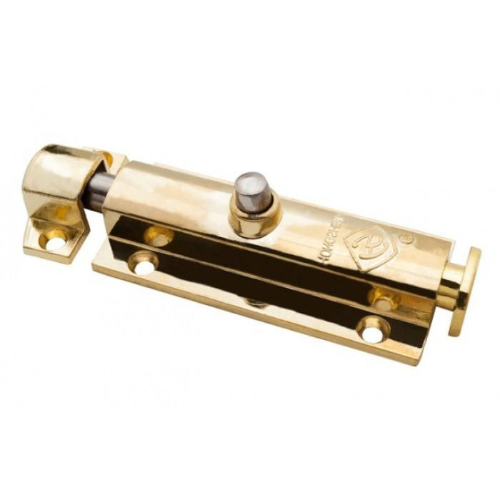 Шпингалет малый (кнопка круглая) золото Харьков - изображение 1