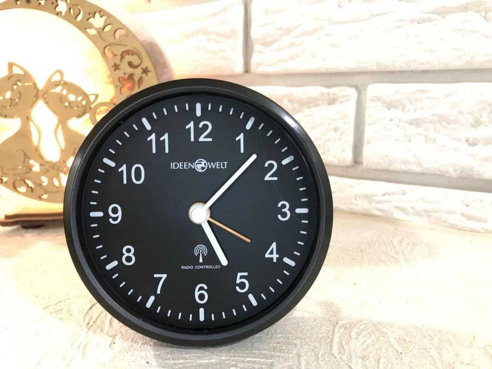 Часы будильник Ideen Welt настольные с радиоконтролем,LED Германия Ровно - изображение 3