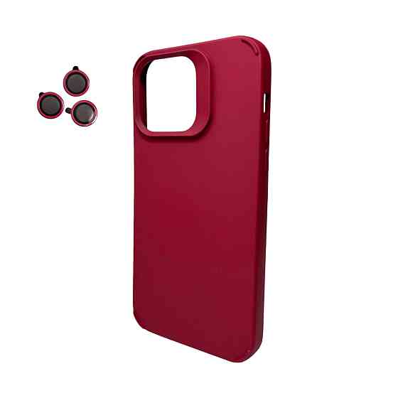Чохол для смартфона Cosmic Silky Cam Protect for Apple iPhone 15 Wine Red Киев