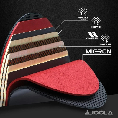 Ракетка для настільного тенісу Joola Infinity Carbon (54207) (930762) Вінниця - фото 8