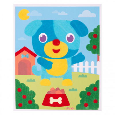 Набор для творчества 1 вересня Щенок Аппликация из вельвета (954557) Винница - изображение 2