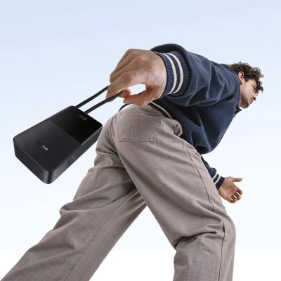 Батарея універсальна Baseus EnerFill FC51 Bipow2 Pro 20000mAh 22,5W build-in cable USB-C black (E0027701) Вінниця - фото 5