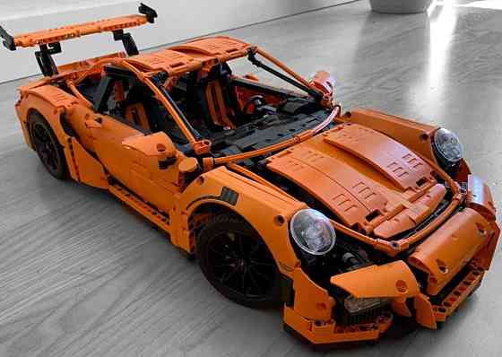 Помаранчевий Суперкар Porsche GT3 RS код 1040 Харків