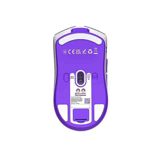 Миша бездротова Hator Hellyberry HM47 Wireless White/Violet (HM47_white_violet) ( 20044 ) Харьков