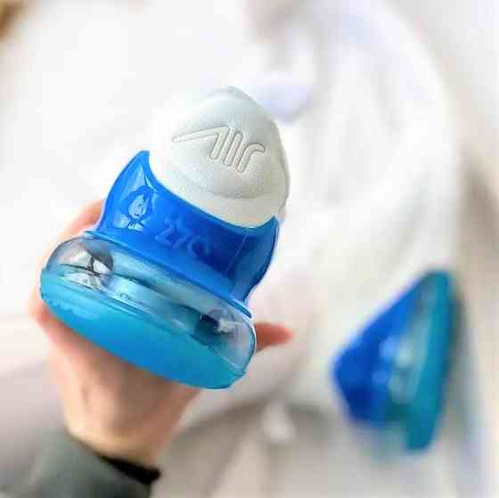 Кросівки Nike 270 Жіночі Білі з Амортизацією Сині Блакитні Найк (розміри: 36,37,38,39) Дніпро